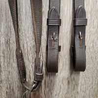 Rsd Padded Monocrown Bridle, Anatomical Noseband, Rubber Web Reins, bling *vgc, clean, mnr scrapes, rubs, dirt & scuffs