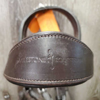 Rsd Padded Monocrown Bridle, Anatomical Noseband, Rubber Web Reins, bling *vgc, clean, mnr scrapes, rubs, dirt & scuffs