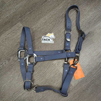 PVC Waterproof Halter, adj, x2 snaps *vgc, mnr dirt, stains & scuffs