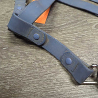 PVC Waterproof Halter, adj, x2 snaps *vgc, mnr dirt, stains & scuffs