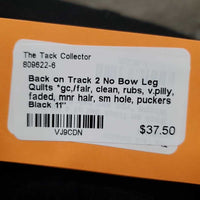 2 No Bow Leg Quilts *gc,/fair, clean, rubs, v.pilly, faded, mnr hair, sm hole, puckers