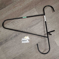Portable Stall Mount Wire - Metal Saddle Rack *gc, rubs, scratches, mnr tape