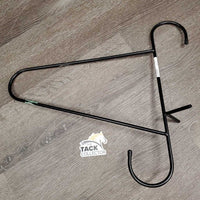 Portable Stall Mount Wire - Metal Saddle Rack *gc, rubs, scratches, rubs, mnr tape, residue, peeled