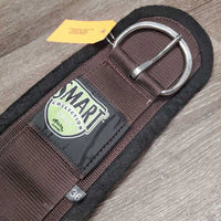 Synthetic Felt & Nylon Web Cinch, 2x D Rings *vgc, clean, hairy, pilly, rubs