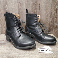 JUNIORS Paddock Boots, laces *xc, v.mnr scratches, dented L Toe