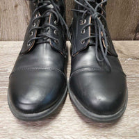 JUNIORS Paddock Boots, laces *xc, v.mnr scratches, dented L Toe