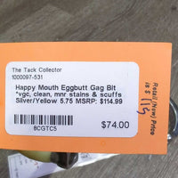 Eggbutt Gag Bit *vgc, clean, mnr stains & scuffs