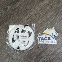 2x 3# Round Horse Show Numbers, 2 Elastics, bag *new
