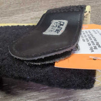 Bi-Polar Magnet Fetlock - Hind Boots, velcro, bag *gc, clean, hairy, stains, rubs, frays, unstitched velcro, older