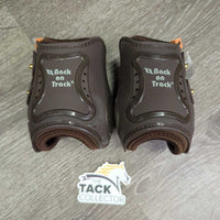 Hind Boots, tabs *vgc, clean, rubs, hairy, residue, scrapes