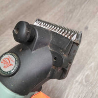 Single Speed Clipper, 2 pr Blades: A2 & A2F *vgc, clean, mnr stains & hair, dirty cord *WORK, SOUND GREAT