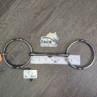 Thin Large Ring Snaffle Gag Bit, tags *like new, dirty