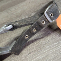 Nutcracker Cribbing Collar *gc/fair, clean, dirty, snags, faded, rubs, bent/sharp grommets, wavy/bent