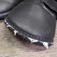 Mesh Closed Boots, velcro *gc, clean, v.hairy velcro, v.rubbed & frayed edges, faded