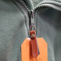 Hvy Thick Fleece "Cuddle" Hoodie Jacket, Zipper *gc, faded, rubs, v.pilly, shrunk?/wavy zip