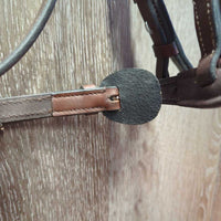 Rsd/FS Padded Bridle, Rsd/FS Braided Reins *xc/like new, clean, v.mnr rubs