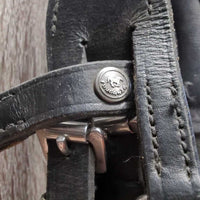 Rsd Padded Monocrown Bridle, Braided Reins *vgc, mnr dirt, residue & stains