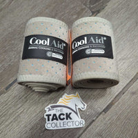 2 Cooling Therapy Leg Wraps *vgc/xc, clean, v.mnr rubs, pills & stains