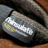 Winter Leather & Rubber Western Riding Boots, Pull out Liners, Laces *vgc/xc, clean, mnr rubs, scrapes, scuffs & rubs