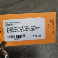 Insulated Trail - Lunch Saddle Bag *vgc, clean, mnr stains