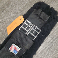 Nylon Web Short Girth, Wool Velcro Liner *like new