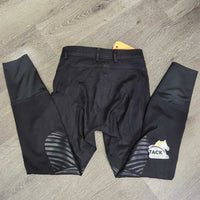 Euro Seat Breeches *gc/fair, v.pulled & thin seat seam, seam puckers