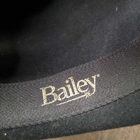 "Three D" v.soft Wool Felt Western Hat, hat band *vgc, mnr dirty & hair, older