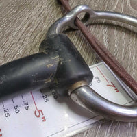 Thick Rubber Gag Bit, ?tRUST 2 Narrow Nylon Rope Gag Cheeks *vgc, residue, stains