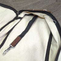 Canvas Bridle Bag *gc/fair, stains, pilly
