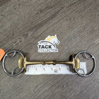 Gag French Link Leverage Bit, center lozenge *vgc, clean, scratches, stains