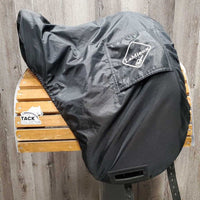 17/17.5" Adj *set MW *5.5" Erreplus Elena Dressage Saddle, Black LeMieux Cover, Wool Flocking, Xlg Exterior Front Blocks, Shoulder Relief Panels, Flaps: 19.5"L x 11"W Serial #: 170246672BLAI