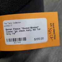 Fleece "Sweat Blanket" Cooler *gc, clean, hairy, NO Tail