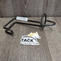 Hvy Metal Bucket Hook *gc/fair, scraped, peeled, oxidized, rust, stains