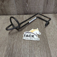 Hvy Metal Bucket Hook *gc/fair, scraped, peeled, oxidized, rust, stains
