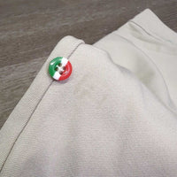 Euro Seat Breeches *vgc, mnr stained seat, v.pulled seat seams