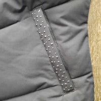 Puffy Vest, zipper, bling pockets *xc/like new