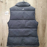 Puffy Vest, zipper, bling pockets *xc/like new