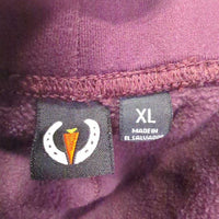 JUNIORS Powerstretch Fleece Lined Winter Breeches, Pull On *vgc/gc, mnr hair, seat rubs/pills, sticky rubs & dry edges