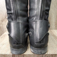 Field Boots, Zips, Boot Bag, 2 Clear Forms *xc/vgc, clean, v.mnr scuffs & dirt