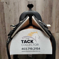 Synthetic Western Saddle, Cinch, 2 Latigos, Plastic Stirrups, Hobble Straps *NEW