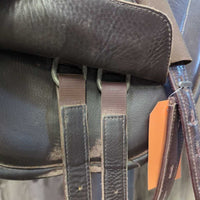 16" Freeform Classic Trail Treeless Saddle, HAF Equitation Saddle Pad, T-Bar Leathers, Pommel Strap, Rainbow Saddle Cover, 3x leather ties