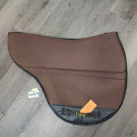 16" Freeform Classic Trail Treeless Saddle, HAF Equitation Saddle Pad, T-Bar Leathers, Pommel Strap, Rainbow Saddle Cover, 3x leather ties