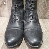 Field Boots, Zips, 2x Black Forms, box *vgc/xc, clean, mnr dirt?residue & scuffs