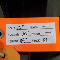 Field Boots, Zips, 2x Black Forms, box *vgc/xc, clean, mnr dirt?residue & scuffs