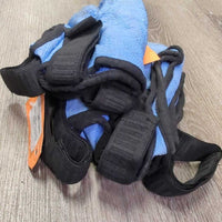 2 Cooling Wraps/Boots, velcro *gc, faded, mnr residue & stains, clean
