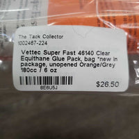 Clear Equithane Glue Pack, bag *new in package, unopened