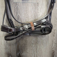 Rsd/Padded Monocrown Dressage Bridle, Flash, Crank, Bag, Tag *new