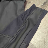 Fleece Lined High Wait Pleather Euroseat Breeches *xc/like new