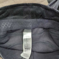Fleece Lined High Wait Pleather Euroseat Breeches *xc/like new