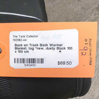 Back Warmer Blanket, tag *new, dusty